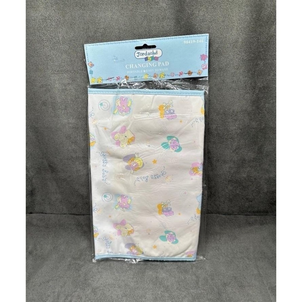 Vintage Jordache Vinyl Pastel Baby Changing Pad